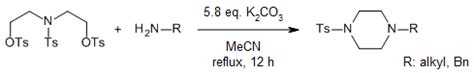 Piperazine synthesis