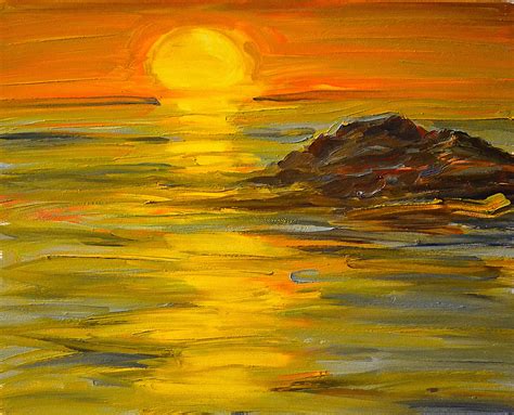 September McGee - American Impressionist : Sunsets in Laguna by Artist ...