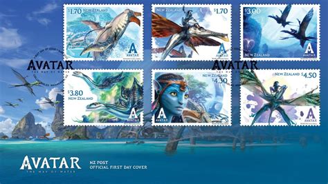 NZ Post AVATAR Stamps Capture Full Beauty of THE WAY OF WATER | 15 ...