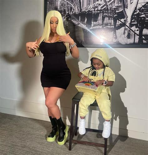 Cardi B's baby Kulture plays in $800,000 outfit as singer says she's ...