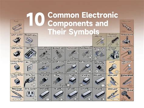 10 common electronic components and their symbols - IBE Electronics