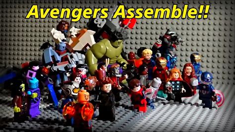 lego Avengers Assemble scene from Avengers Endgame - YouTube