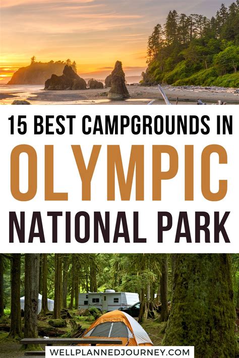 15 Best Campgrounds in Olympic National Park