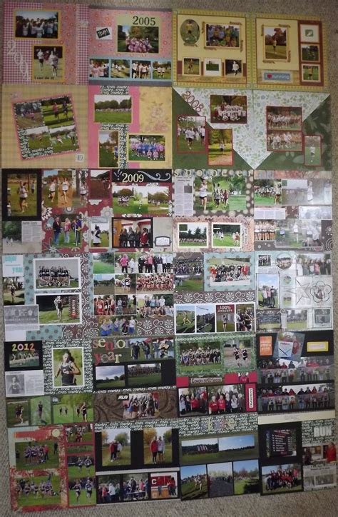 24 cross country scrapbook pages Scrapbooking Sports, Scrapbooking ...