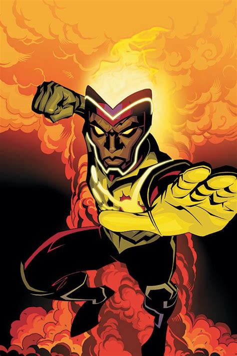 Jason Rusch - "Firestorm" Dc Comics Characters, Black Characters, Dc ...