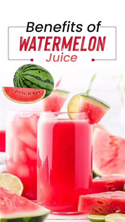 Watermelon Benefits - 5 Benefits Of Watermelon Juice