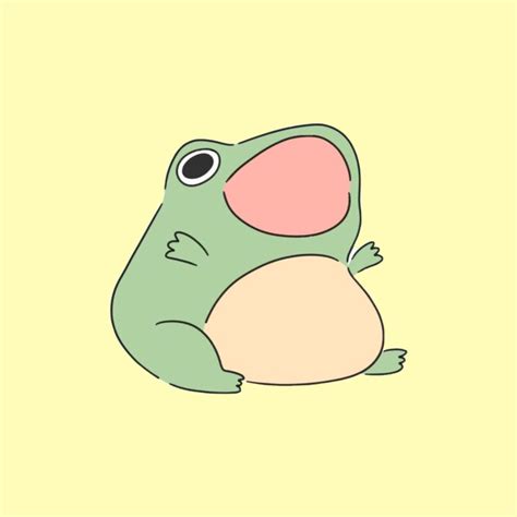 Cute frog | Frog drawing, Cute little drawings, Cute doodle art