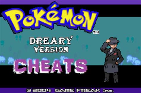 Pokemon Dreary Cheats | PokemonCoders