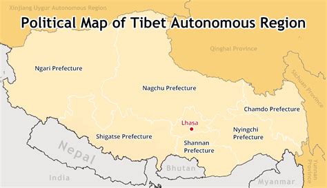 Tibetan Plateau Tibet Map Political Map | Images and Photos finder