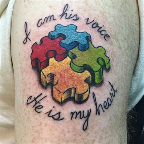 60+ Wonderful Autism Tattoo Ideas - Showing Awareness and Honor