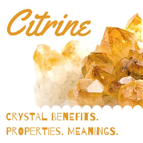 Citrine Gemstone Benefits and Healing Properties - RemedyGrove