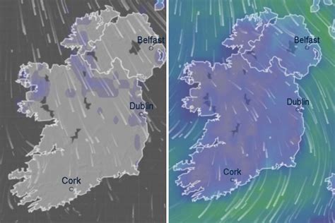 Irish weather forecast - Sunny, dry spells, showers of rain and hail ...