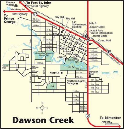 Dawson Creek - The MILEPOST