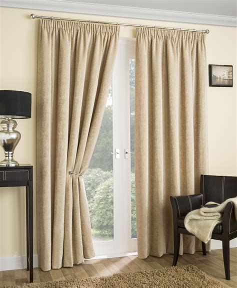 Balmoral Natural Luxury Interlined Curtains from Net Curtains Direct ...