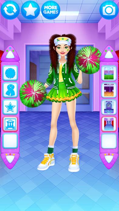 App Shopper: Cheerleader Dress Up - games for girls (Games)