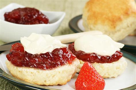 Gluten Free Devonshire Scones