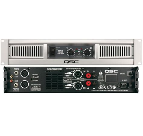 🥇 Amplificador 2 X 300w 2 X 425w Qsc Gx3 en Perú | Latin Music