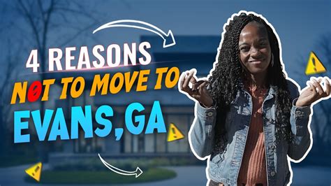 4 Reasons NOT to Move to Evans, GA - YouTube