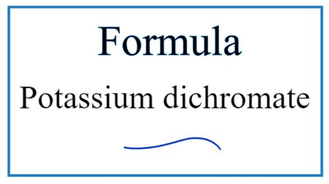 Potassium Dichromate Lewis Structure