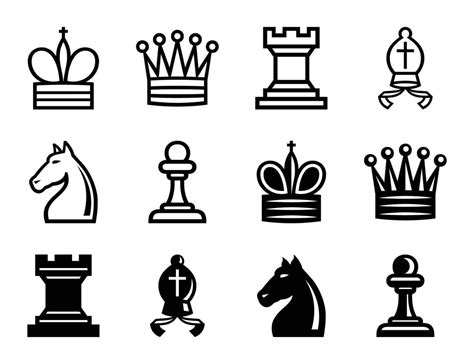 chess icon vector. chess icon vector illustration 3444481 Vector Art at ...