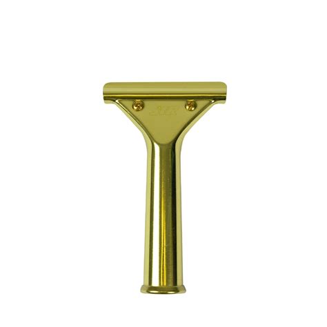 Hand Held Brass Squeegee Handle 12" Brass 12" 30cm (Each)