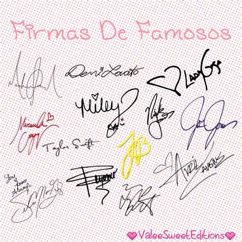 #Recursos Para Photoscape - Firmas Famosos by ValeeSweetEditions on ...