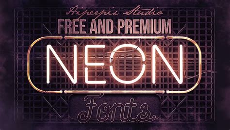 60+ Best Neon Fonts (FREE / Premium) 2024| Hyperpix