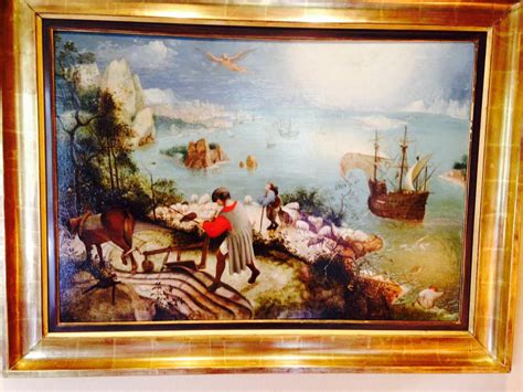 "fall of icarus" by pieter bruegel at the van buuren house and museum ...