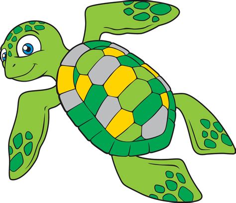 Sea Turtle Clip Art Vector Graphics Illustration Sea Turtle Clipart ...