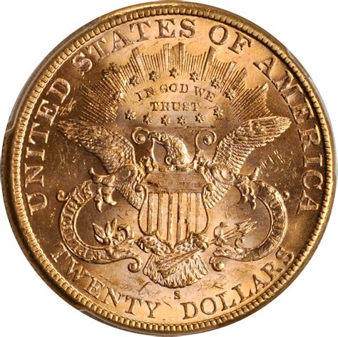 Value of 1888-S $20 Liberty Double Eagle | Sell Rare Coins