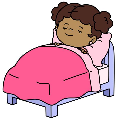 Cartoon Kid Sleeping Girl Clip Art 27120160 PNG