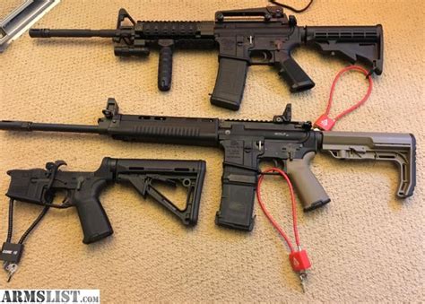 ARMSLIST - For Sale: REDUCED: 2 Fixed Magazine AR-15 Builds, CA Compliant