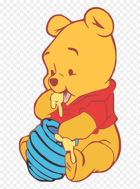 Baby Winnie The Pooh Vector - Free Transparent PNG Clipart Images Download