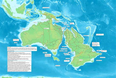 Australia and Zealandia during the last ice age, when the sea level was ...