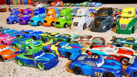 HUGE Disney Pixar Cars Collection From All 3 Movies! Race Haulers too ...