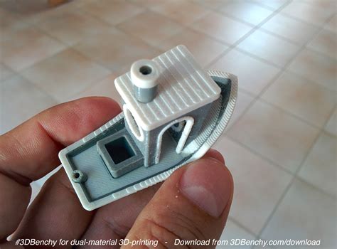 STL files for dual- and multi-colour 3D-printing available soon – #3DBenchy