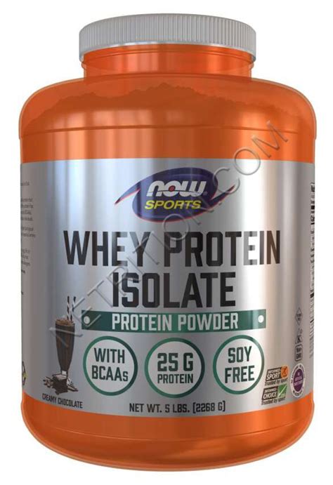 NOW Whey Protein Isolate at Netrition.com.