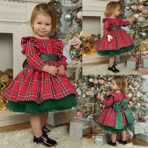 kpoplk Girls Christmas Dresses,Girls Teenage Vintage Christmas Winter ...