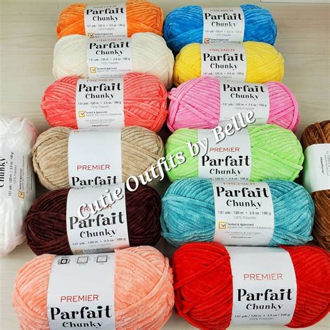 Premier PARFAIT Chunky Yarn, Crochet Plushies Yarn - Etsy