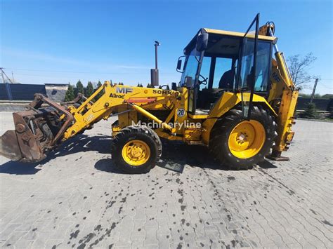 MASSEY FERGUSON MF50 HX backhoe loader for sale Poland WIERZBICA, XK33726