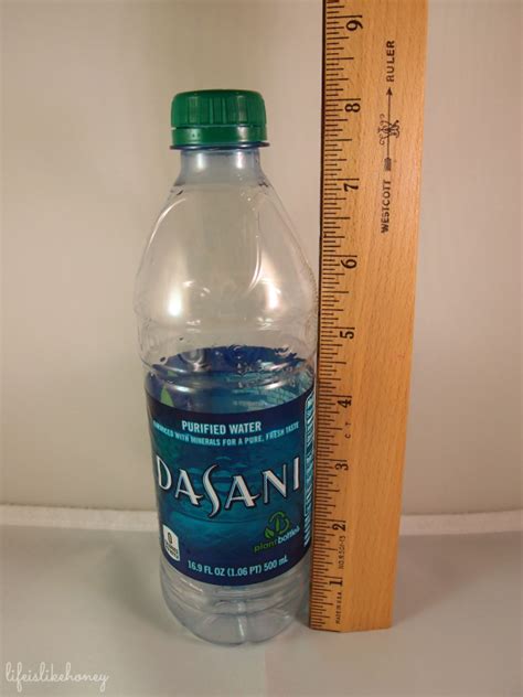 Life is Like Honey: Shrinking a Dasani Water Bottle