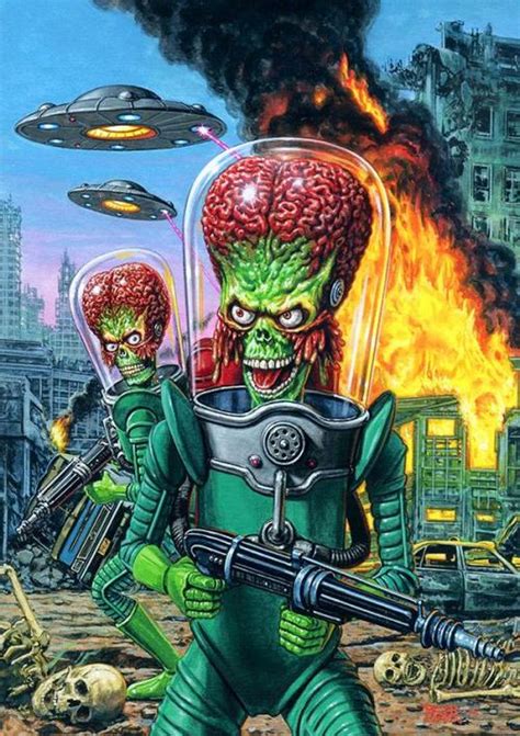 Mars Attacks Ack Ack Meme - Resume Themplate Ideas