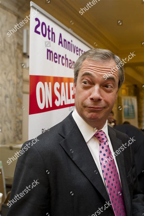 Party Leader Nigel Farage Speaking Party Editorial Stock Photo - Stock ...