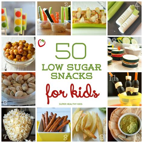 50 Low Sugar Snacks for Kids | Healthy Ideas for Kids