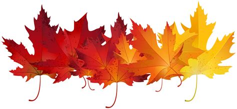 Usa autumn leaves clipart - Clipground