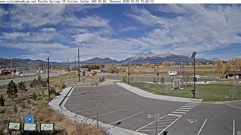 Poncha Springs CO Visitor Center HWY 50 | Colorado Webcam