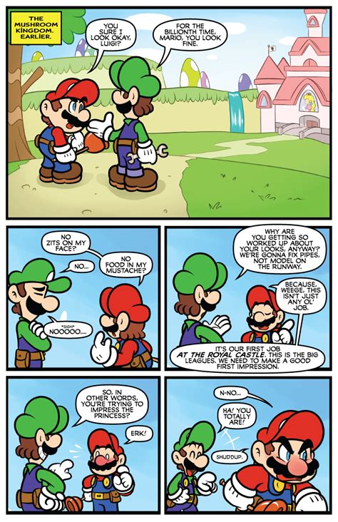 Issue 1 - Page 4 - Snafu Comics | Mario comics, Mario funny, Super ...