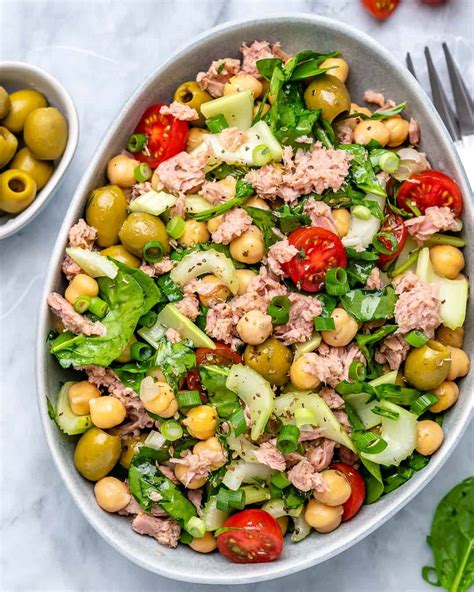 Delicious Chickpea Tuna Salad Recipe | Healthy Fitness Meals