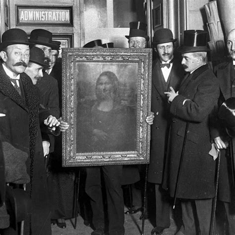 21 August 1911 Mona Lisa was stolen from Louvre. The thief, Vincenzo ...