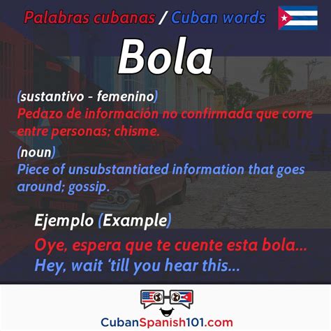 Learn Cuban Spanish slang https://courses.spanishconsalsa.com/courses ...